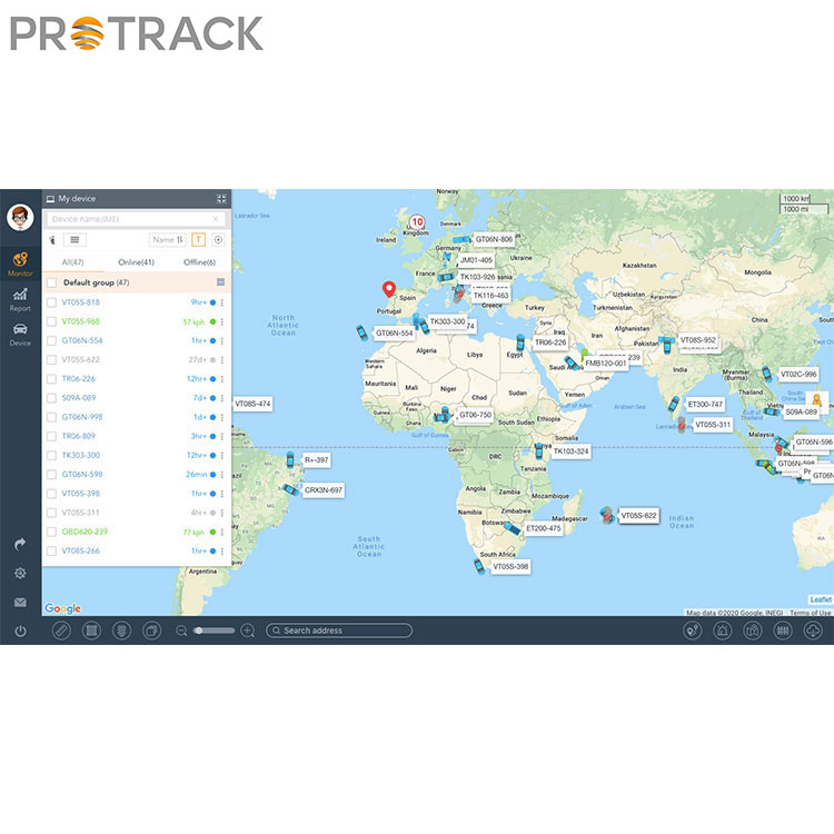 Көлік құралдары мен флотқа арналған GPS бақылау жүйесі